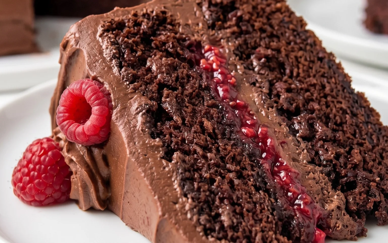 Chocolate Raspberry Cake