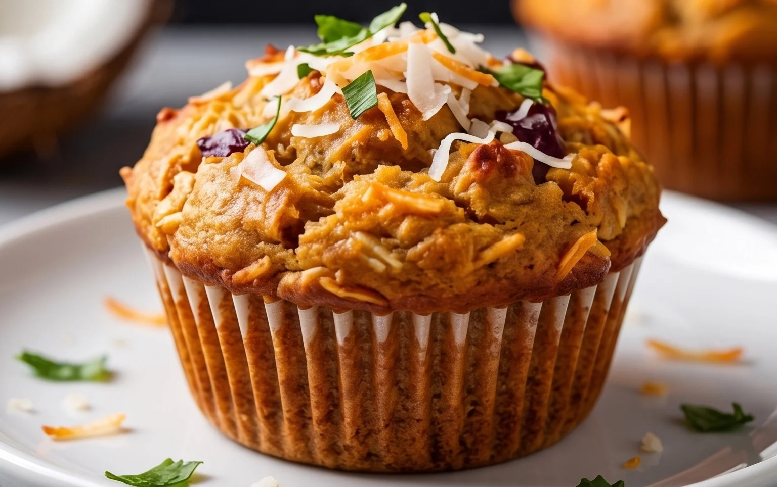 Anti-Inflammatory Coconut and Sweet Potato Muffin Recipe