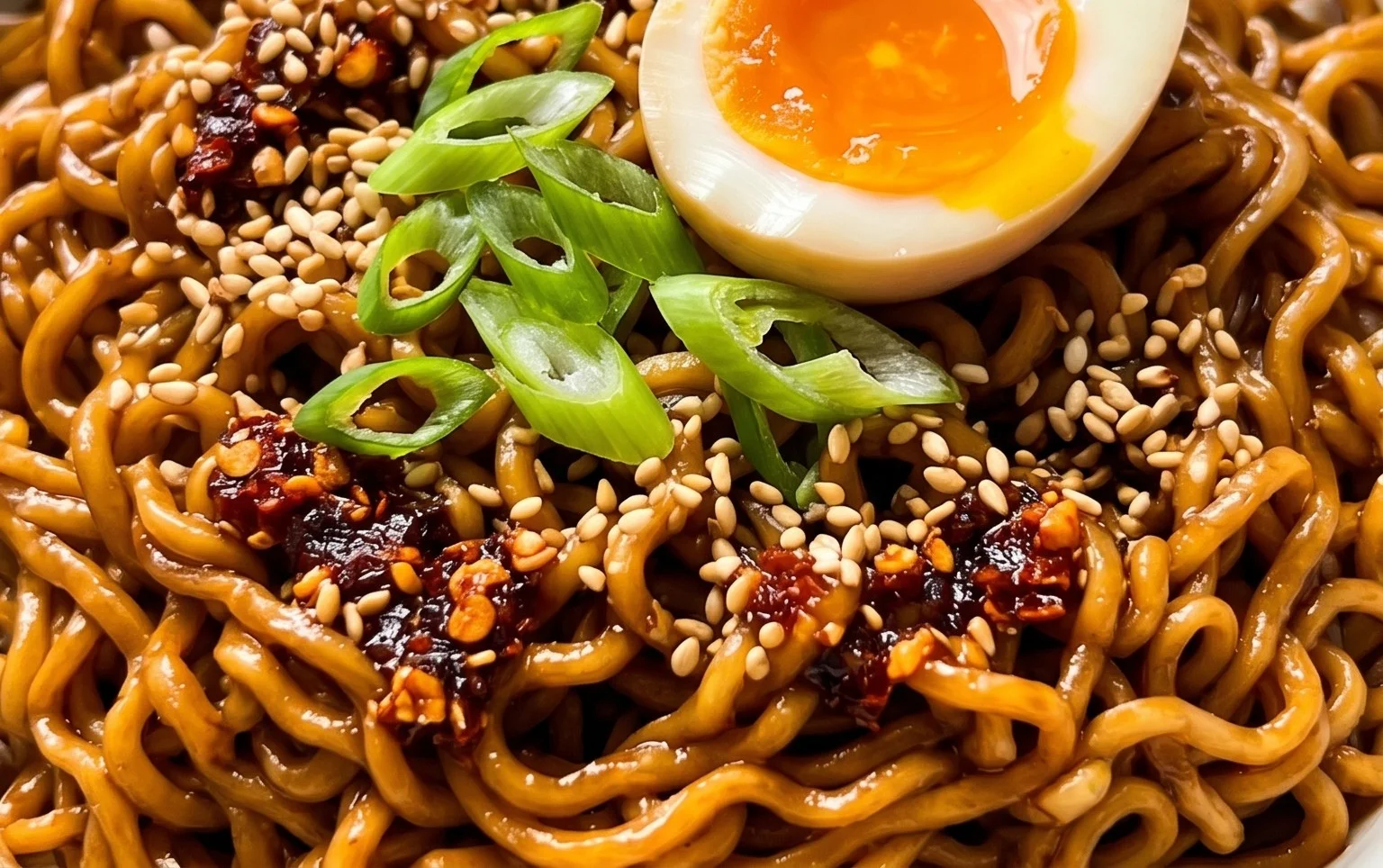 Easy Saucy Ramen Noodles