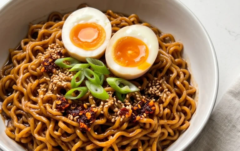 Easy Saucy Ramen Noodles