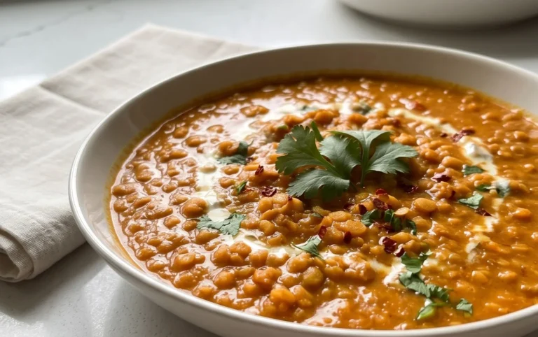 Spicy Red Lentil Curry