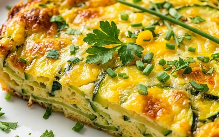 Crustless Zucchini Quiche Recipe