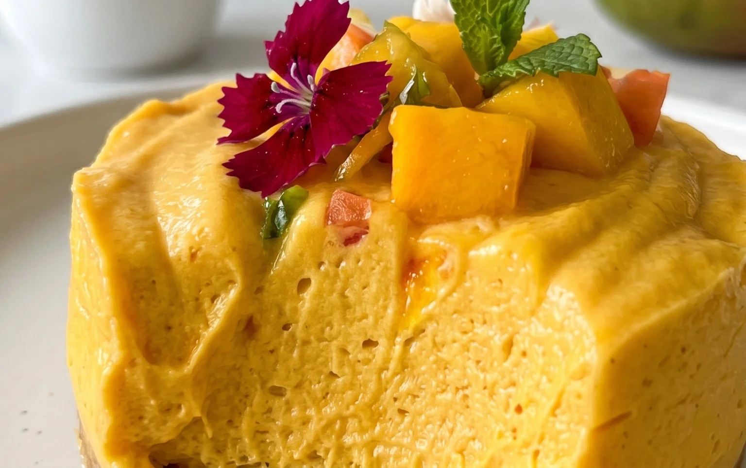 Vegan Mango Mousse