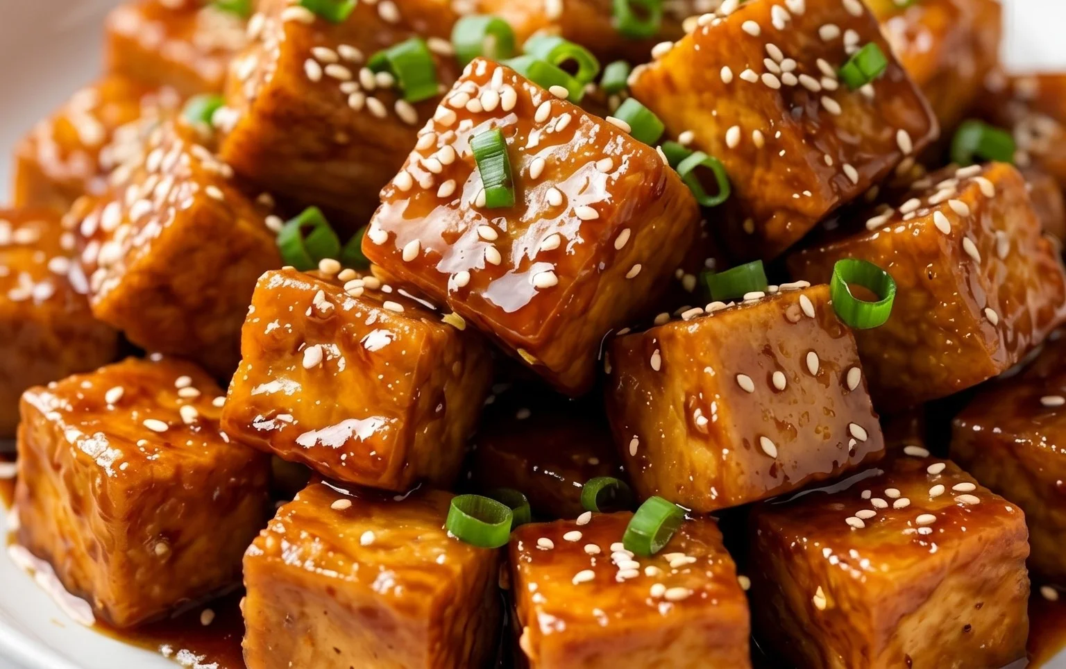 Honey Garlic Tofu