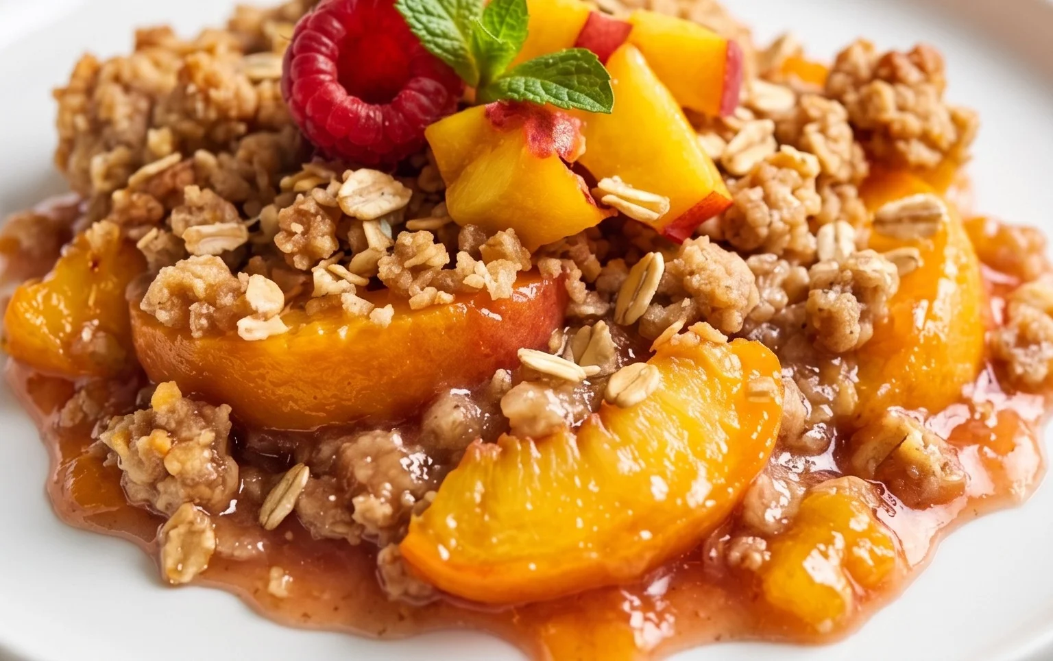 Peach Crisp