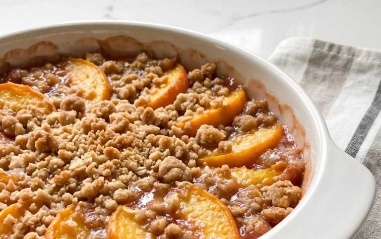 Peach Crisp