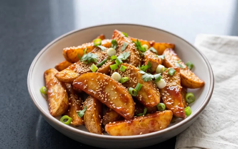 Crispy Honey Chilli Potatoes