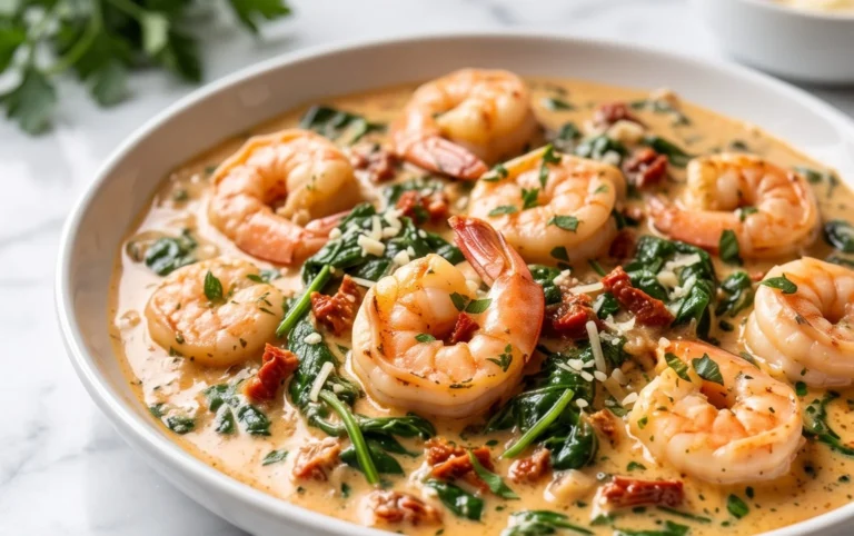 Tuscan Shrimp (One-Pan, 30-Minute Dinner)