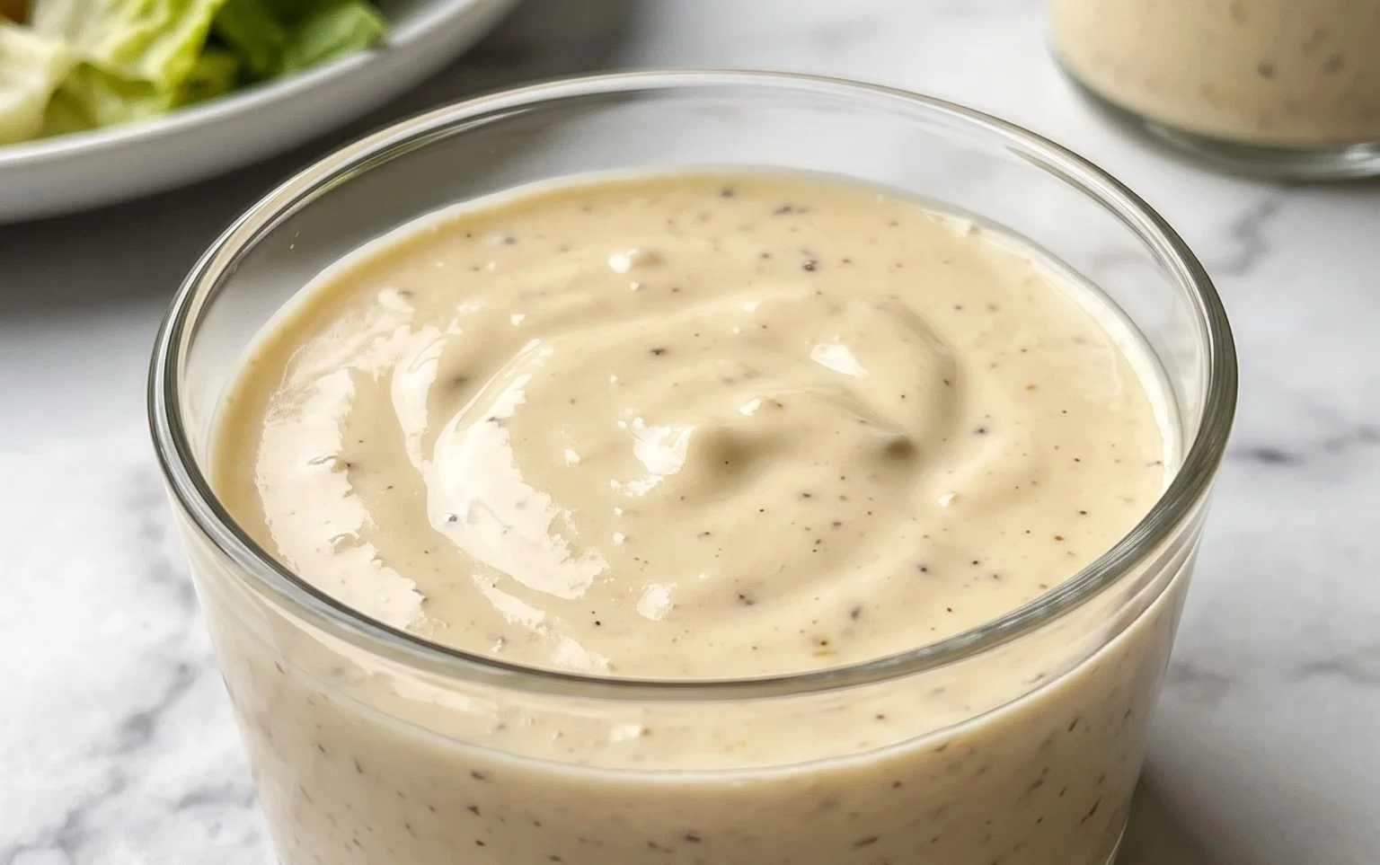 Caesar Salad Dressing (Classic, Creamy & 5 Minutes) 🥗