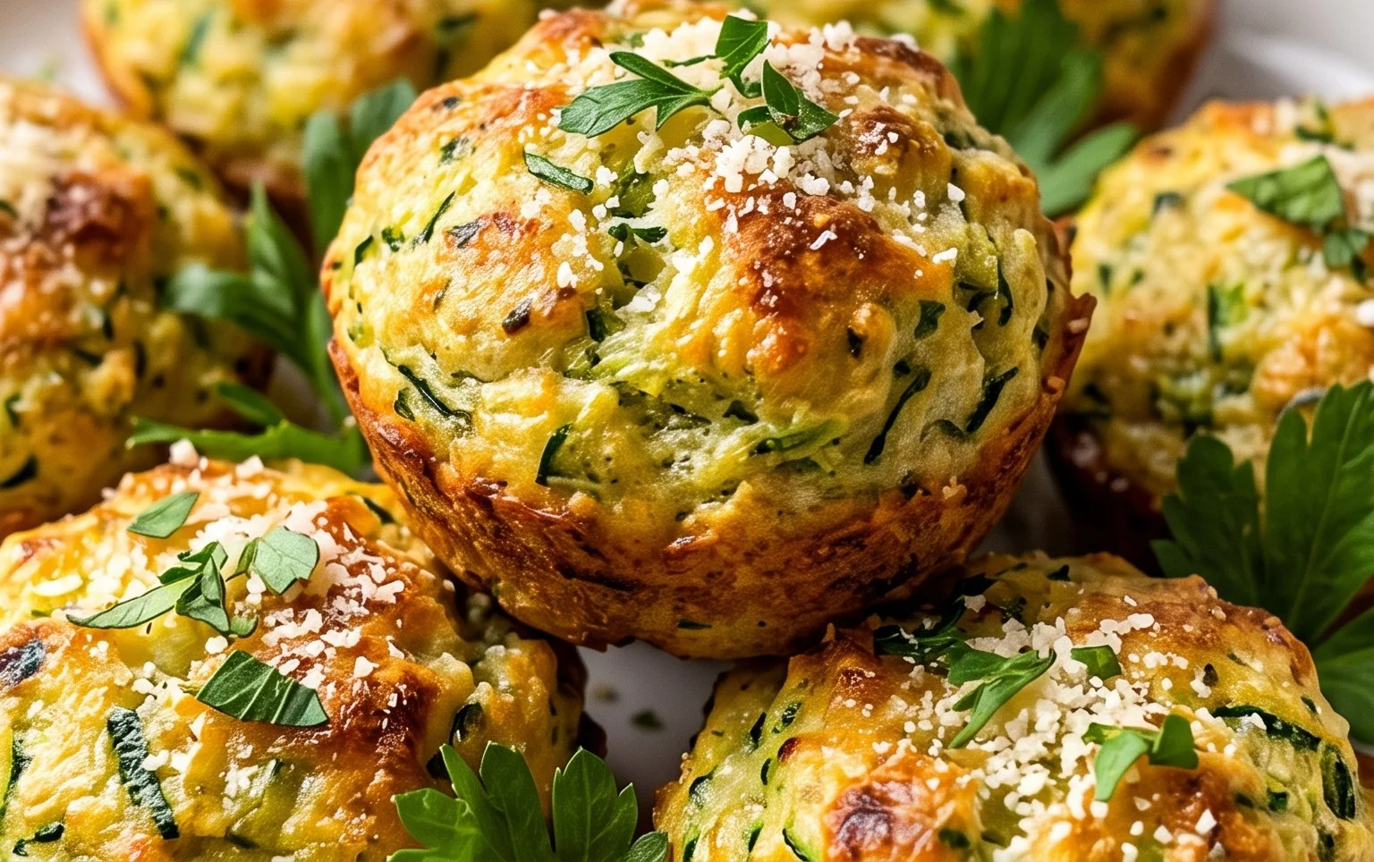 Zucchini Garlic Bites