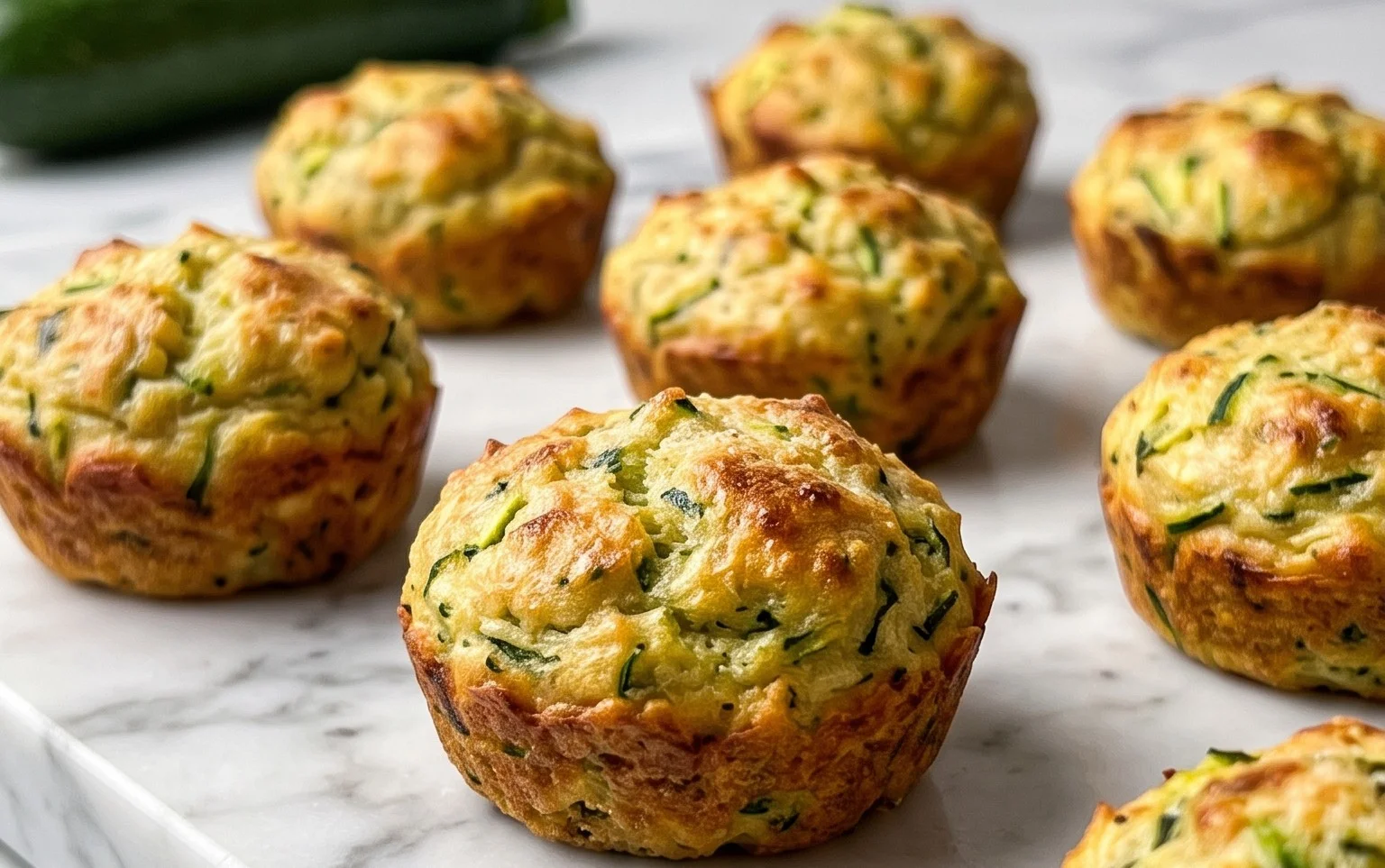 Zucchini Garlic Bites