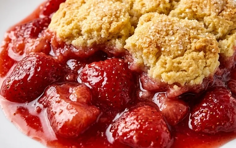 Strawberry Cobbler
