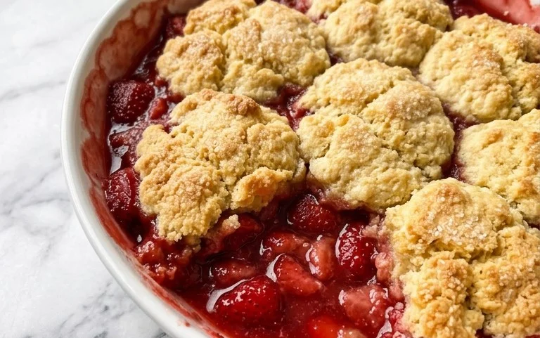 Strawberry Cobbler