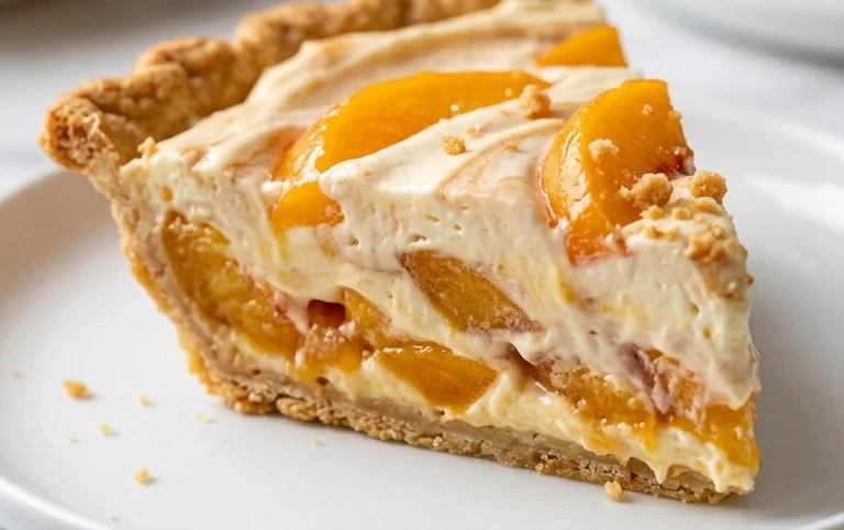 Peaches and Cream Pie