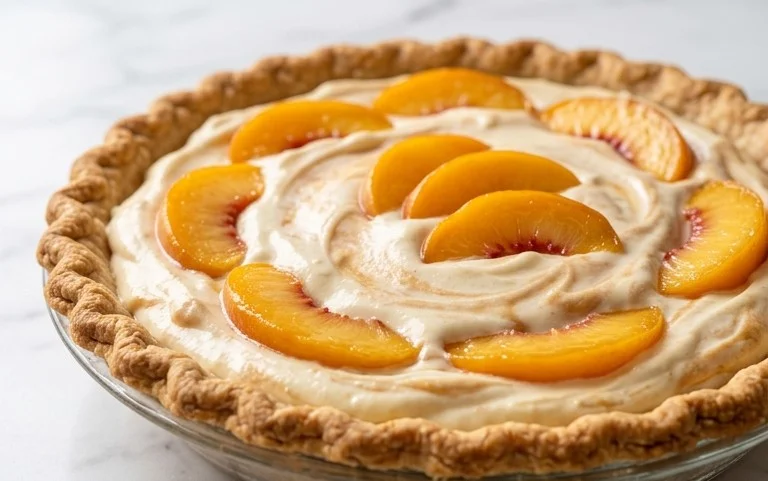 Peaches and Cream Pie