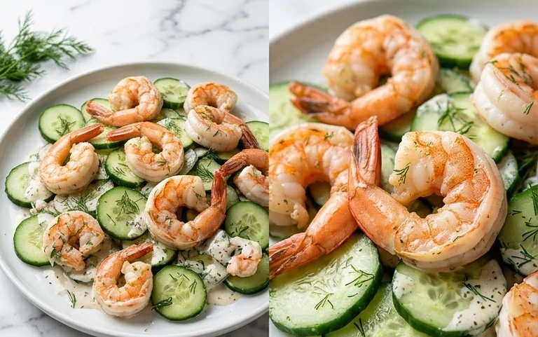 Cucumber Shrimp Salad