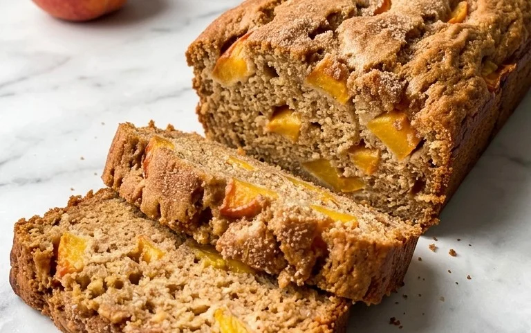 Spiced Peach Bread