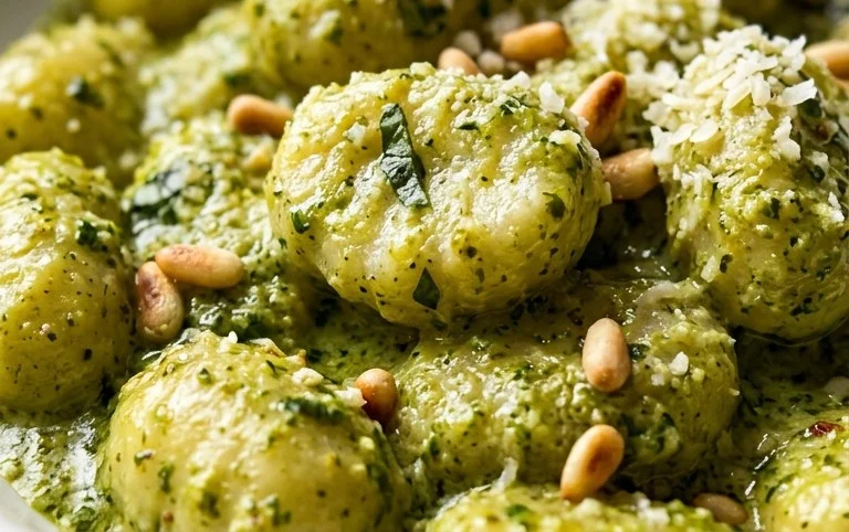 Creamy Pesto Gnocchi