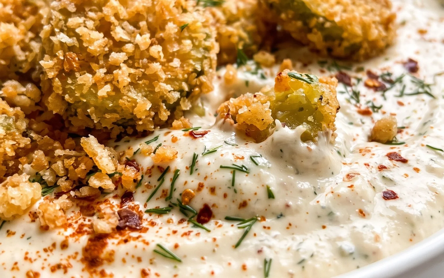 Easy Fried Pickle Dip (Dairy-Free Option)