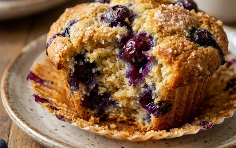 Homemade Blueberry Muffins
