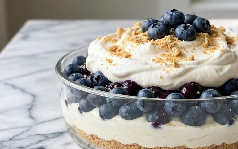 No-Bake Blueberry Yum Yum