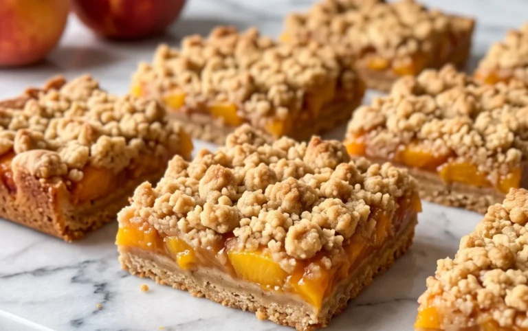 Fresh Peach Crum extractb Bars