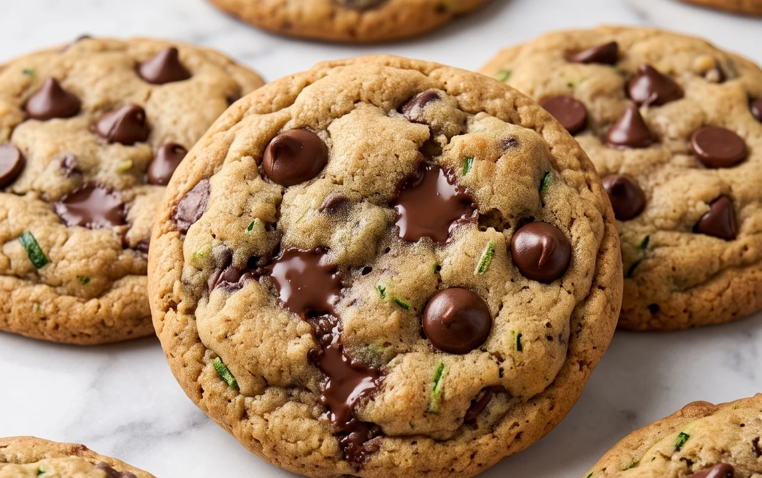 Zucchini Chocolate Chip Cookies