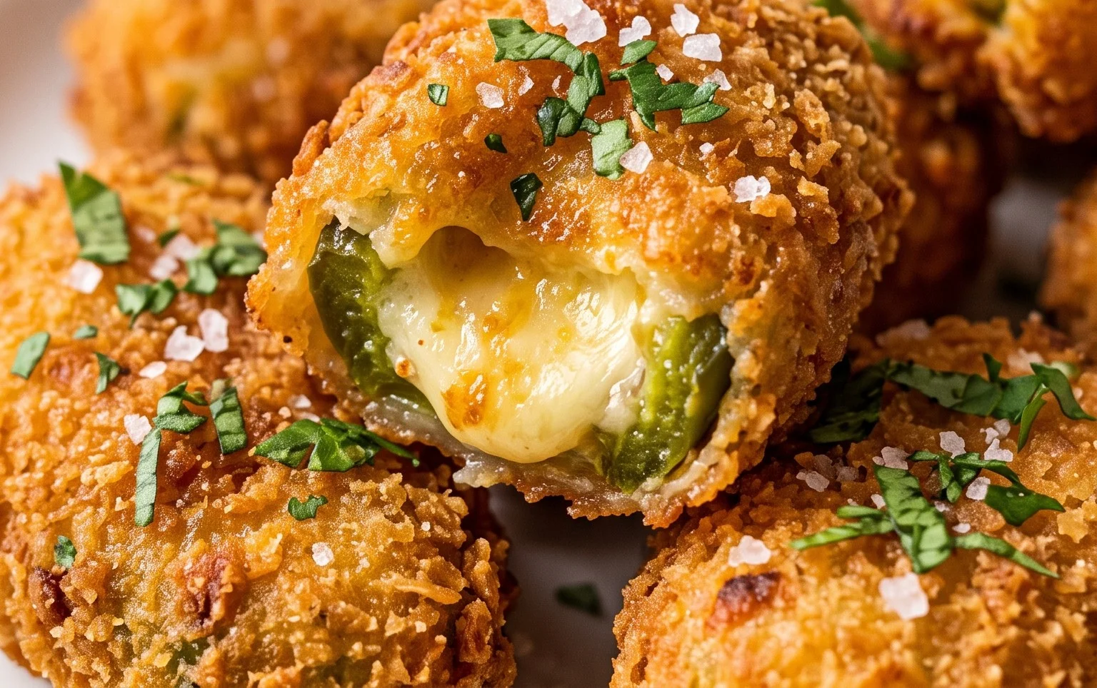 Fried Jalapeno Popper Bites