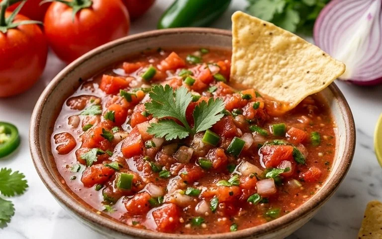 Blender Salsa (Restaurant Style Salsa)