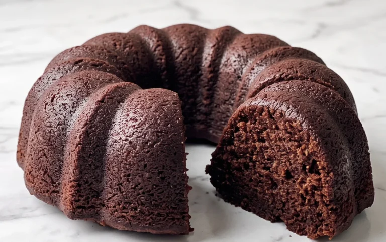Chocolate Zucchini Bundt Cake