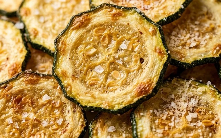 Crispy Baked Zucchini Chips