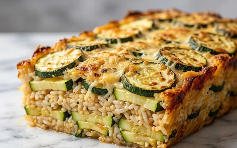 Julia Child's Zucchini and Rice Gratin (Tian de Courgettes au Riz)