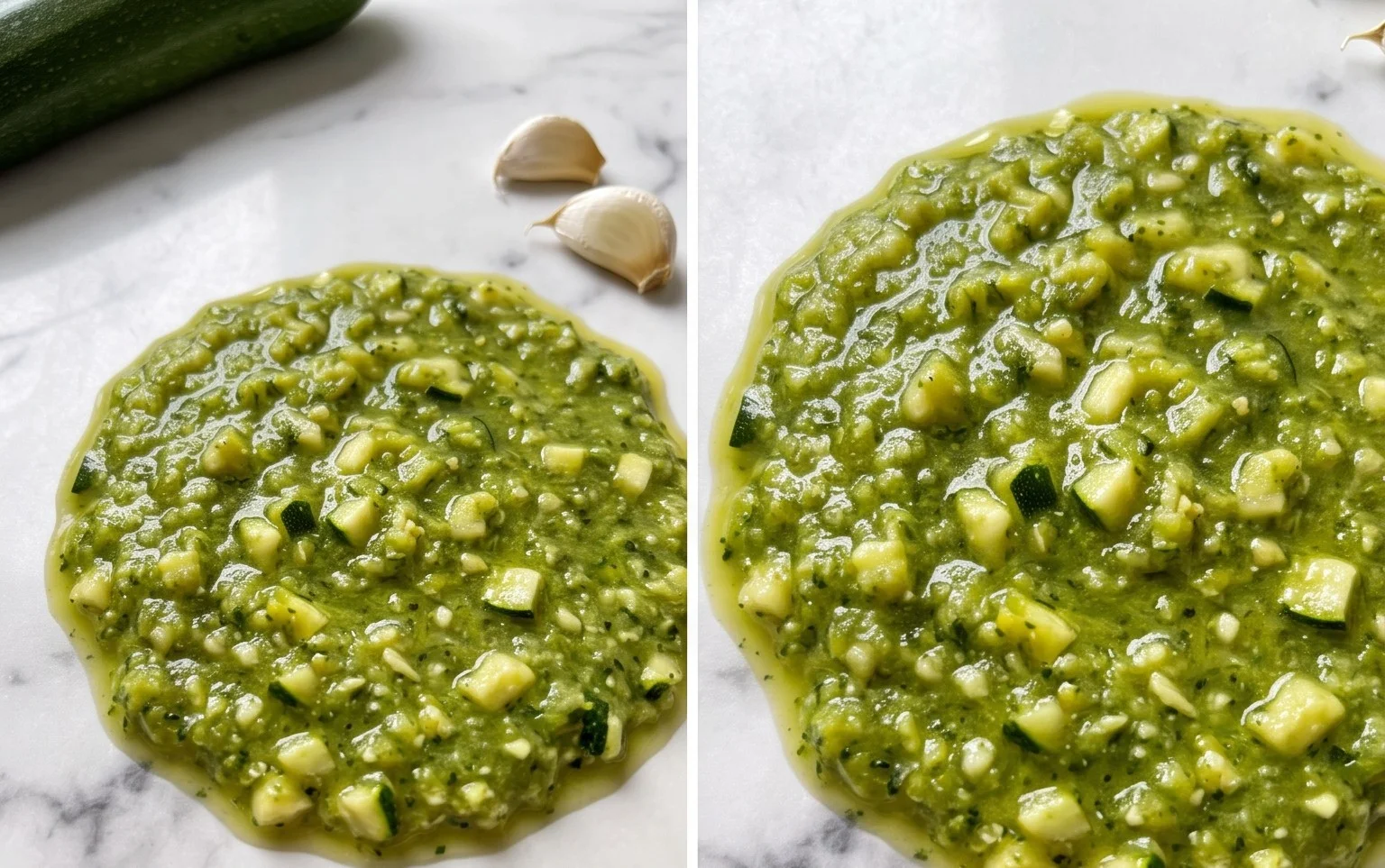 Simple Fresh Zucchini Pasta Sauce